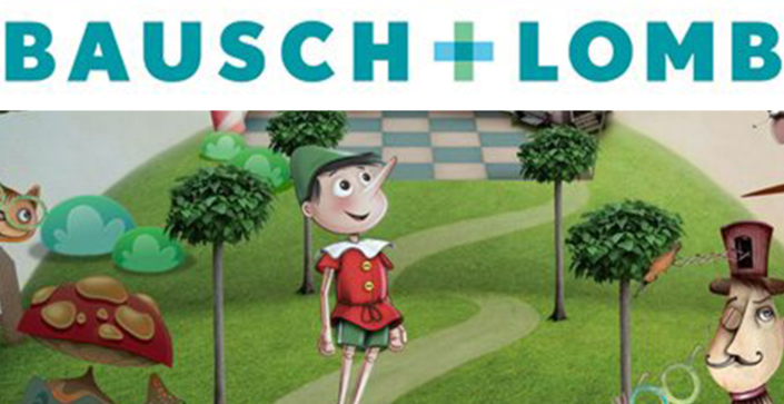 Dario Nuzzo - Work - Progetto edutainment con lo spettacolo itinerante "Occhio Pinocchio" realizzato per Bausch+Lomb