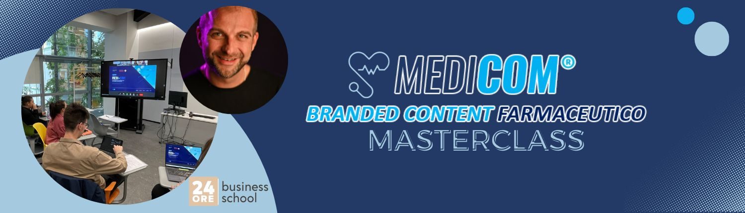 Dario Nuzzo - News - MEDICOM Masterclass in branded content farmaceutico per 24Ore Business School